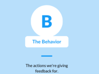 SBI MODEL – GIVING FEEDBACK